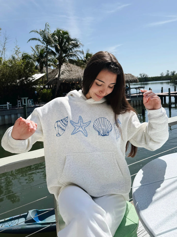 Get 70% Off Only Today - Seashell Hoodie 💕