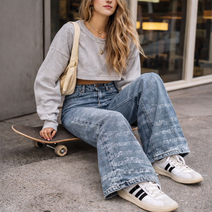 Get 50% Off Only Today - Music Note Jeans 🎶