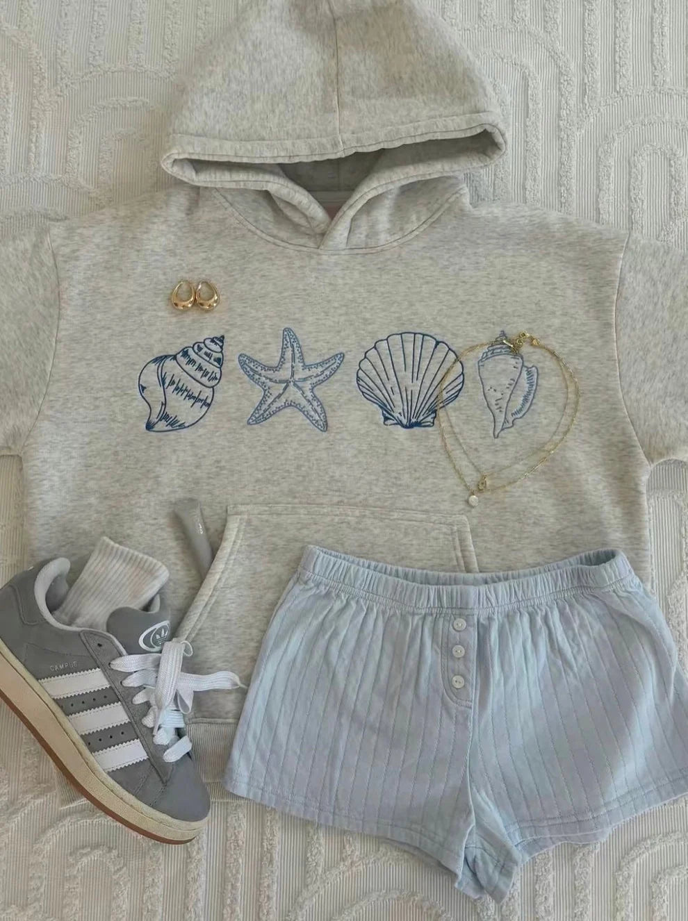 Get 70% Off Only Today - Seashell Hoodie 💕