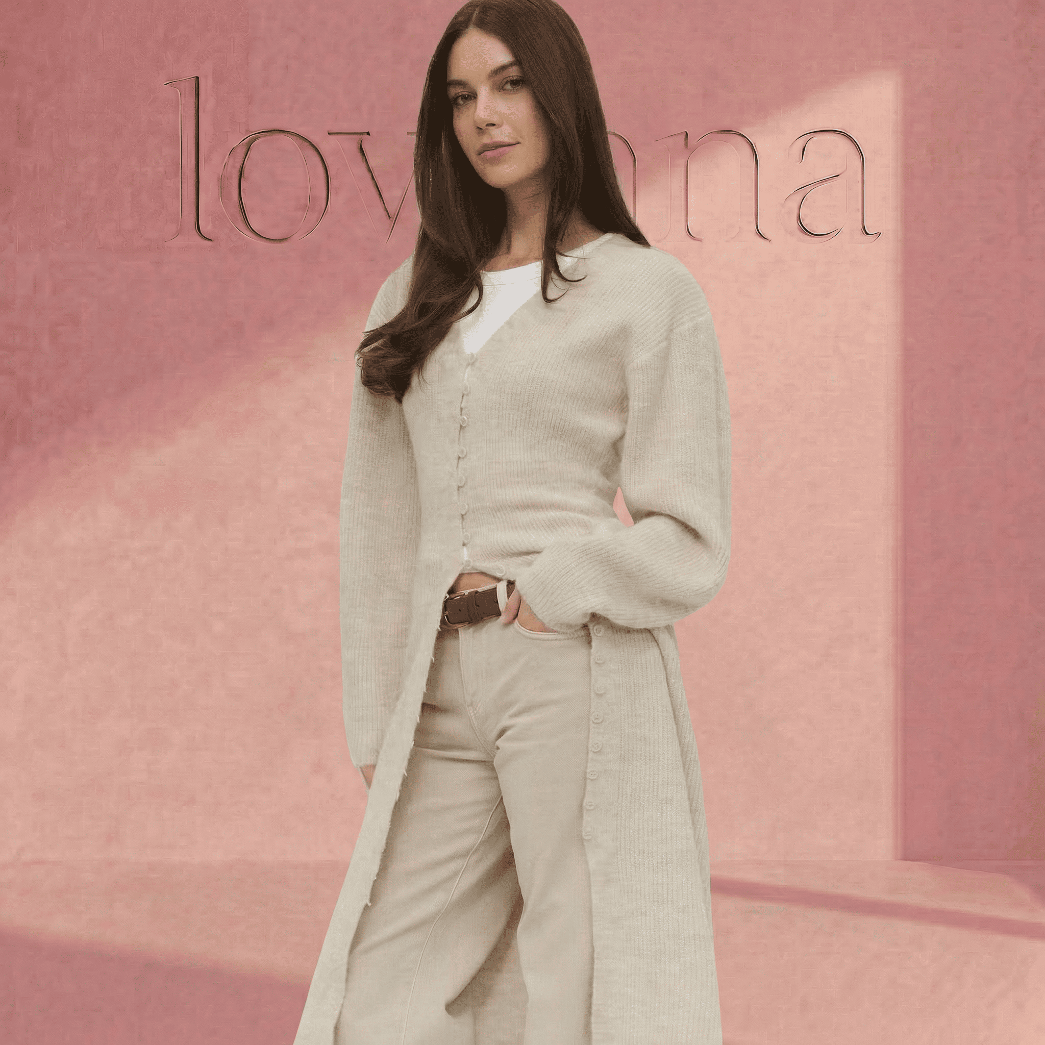 Get 50% Off On The Lovaana Knitted Cardigan Dress 💕