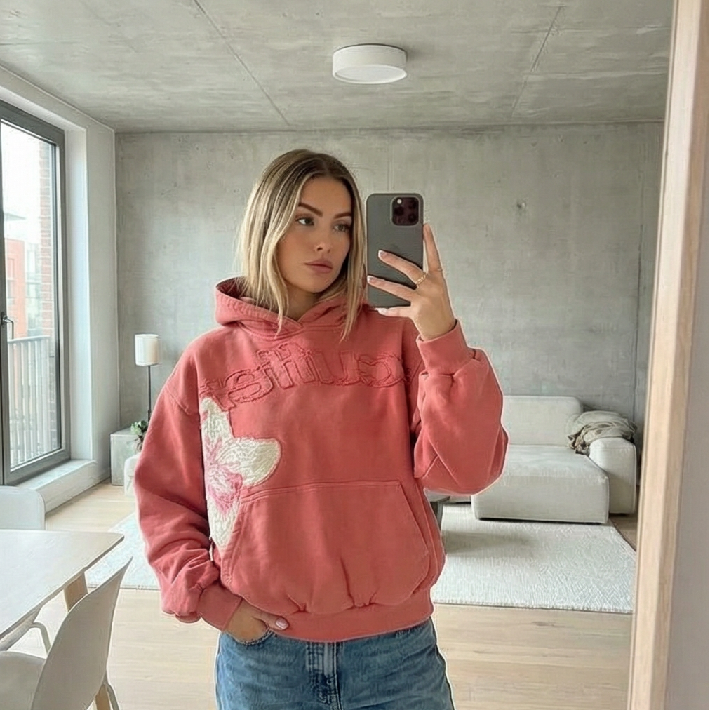 Get 70% Off Only Today - Scuffers Coral Hoodie 💕