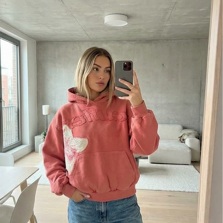Get 70% Off Only Today - Scuffers Coral Hoodie 💕