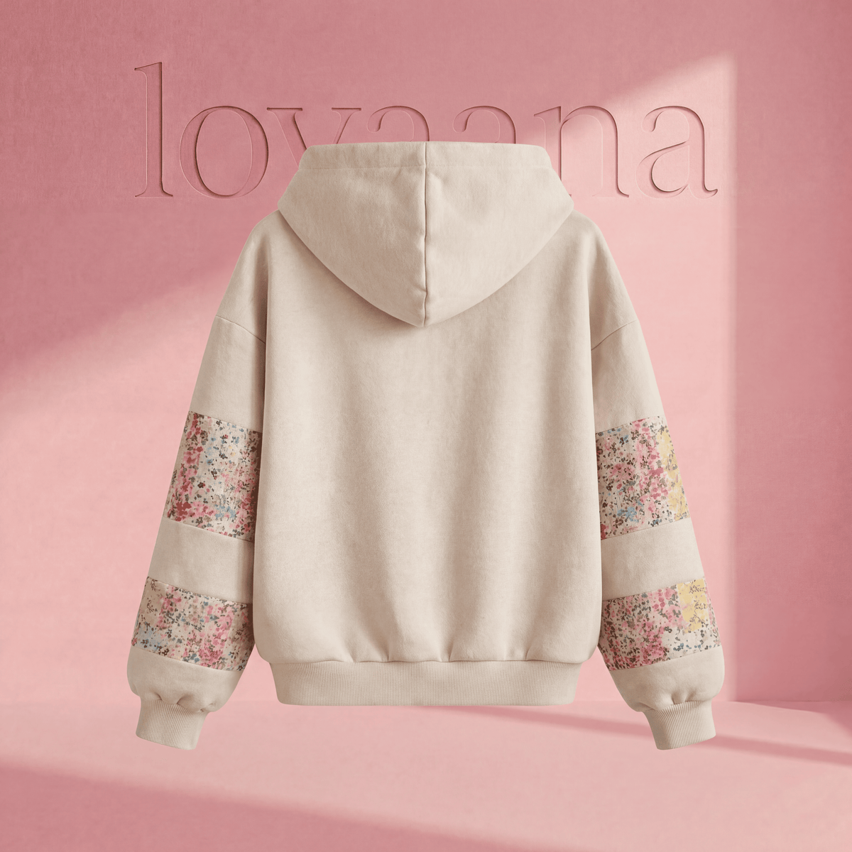 Get 50% Off On The Lovaana Floral Hoodie 💕