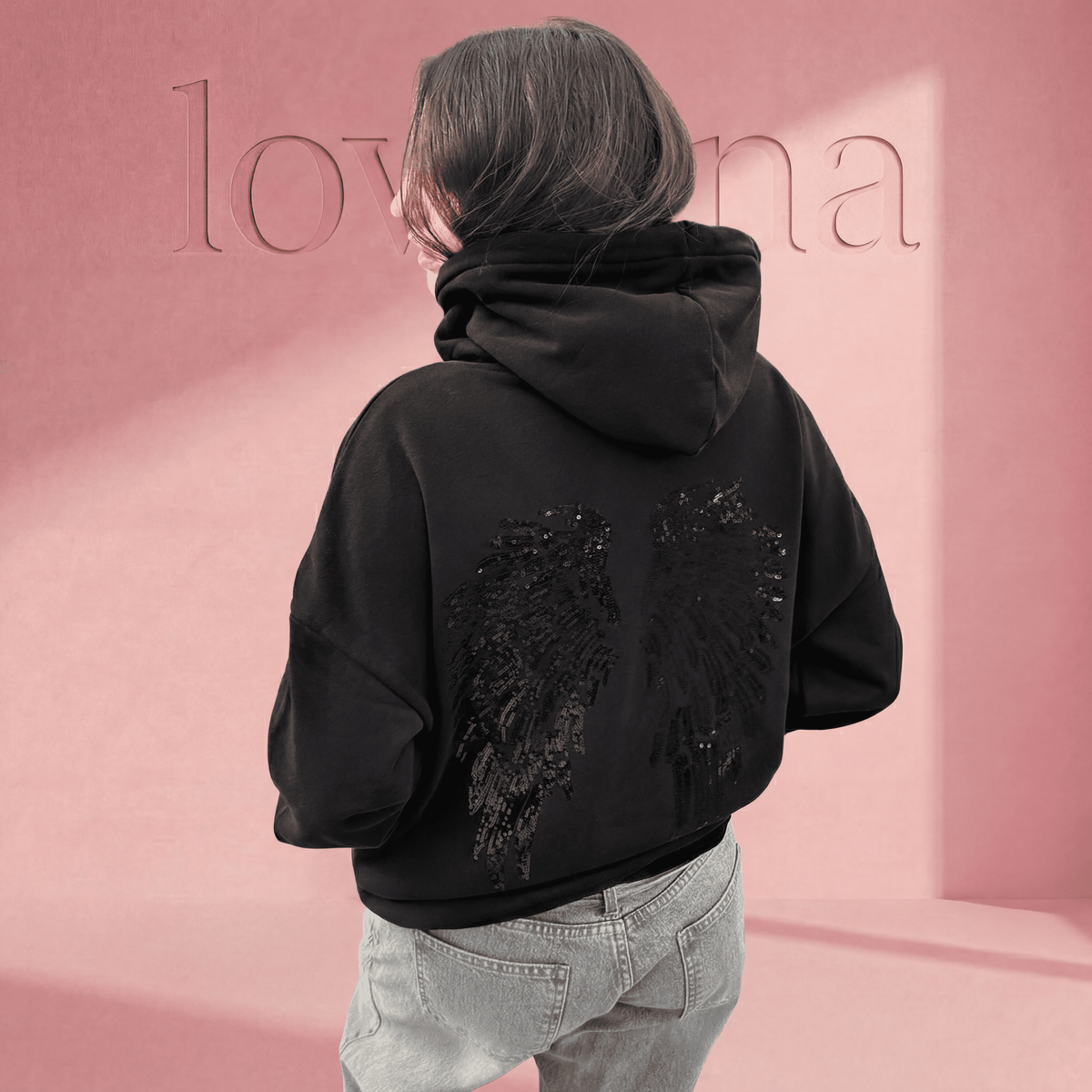 Get 50% Off On The Lovaana Angel Hoodie 💕