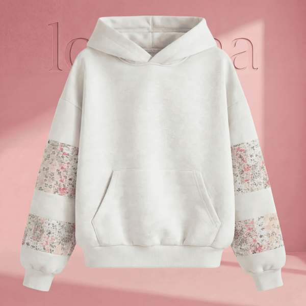 Get 50% Off On The Lovaana Floral Hoodie 💕