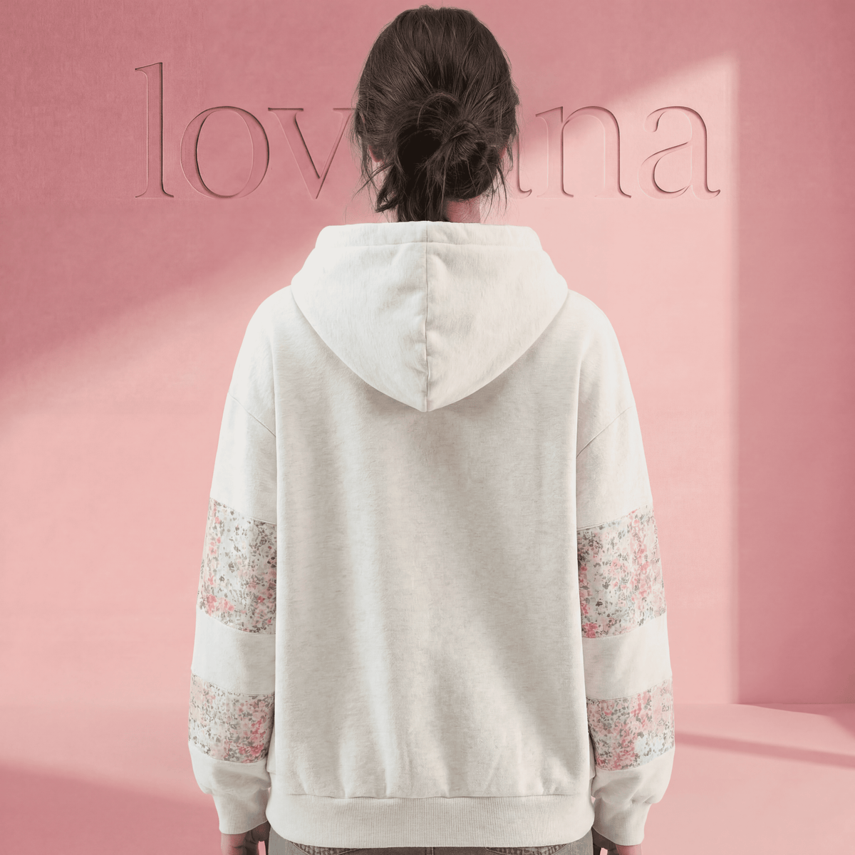 Get 50% Off On The Lovaana Floral Hoodie 💕