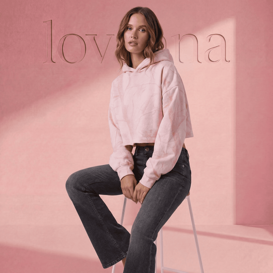 Sichern Sie sich 50 % Rabatt auf die Lovaana Rise Flare Jeans