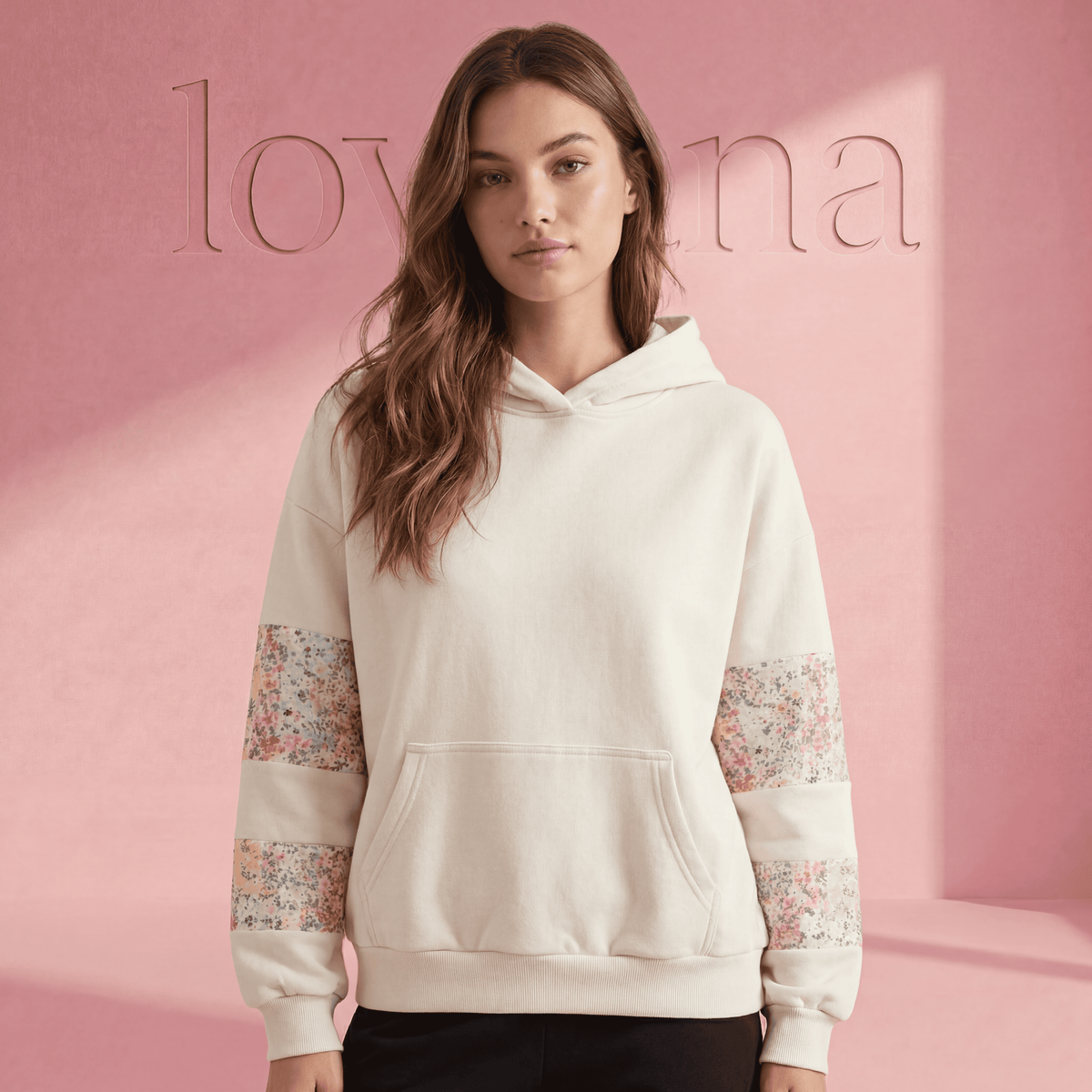 Get 50% Off On The Lovaana Floral Hoodie 💕