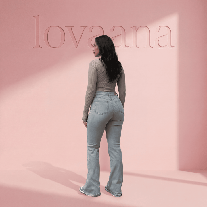 Profitez de 50 % de réduction sur le jean évasé Lovaana BBL 💕