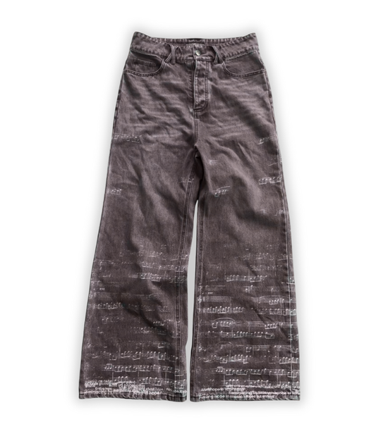 Get 50% Off Only Today - Music Note Jeans 🎶