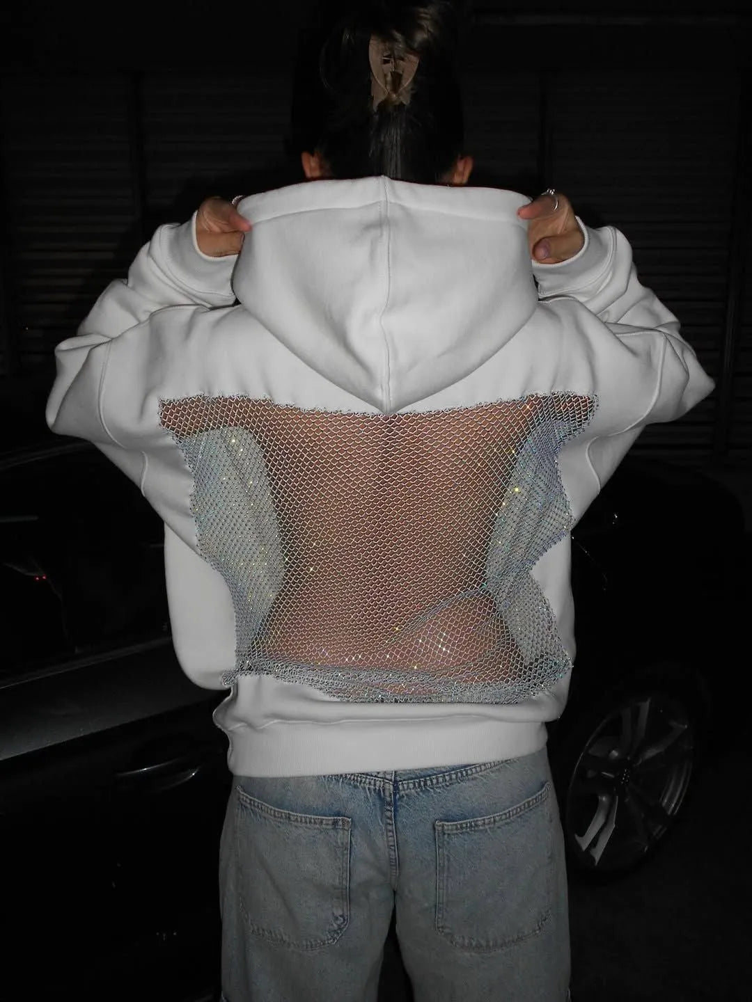 Get 70% Off Only Today - Transparent Back Hoodie 💕