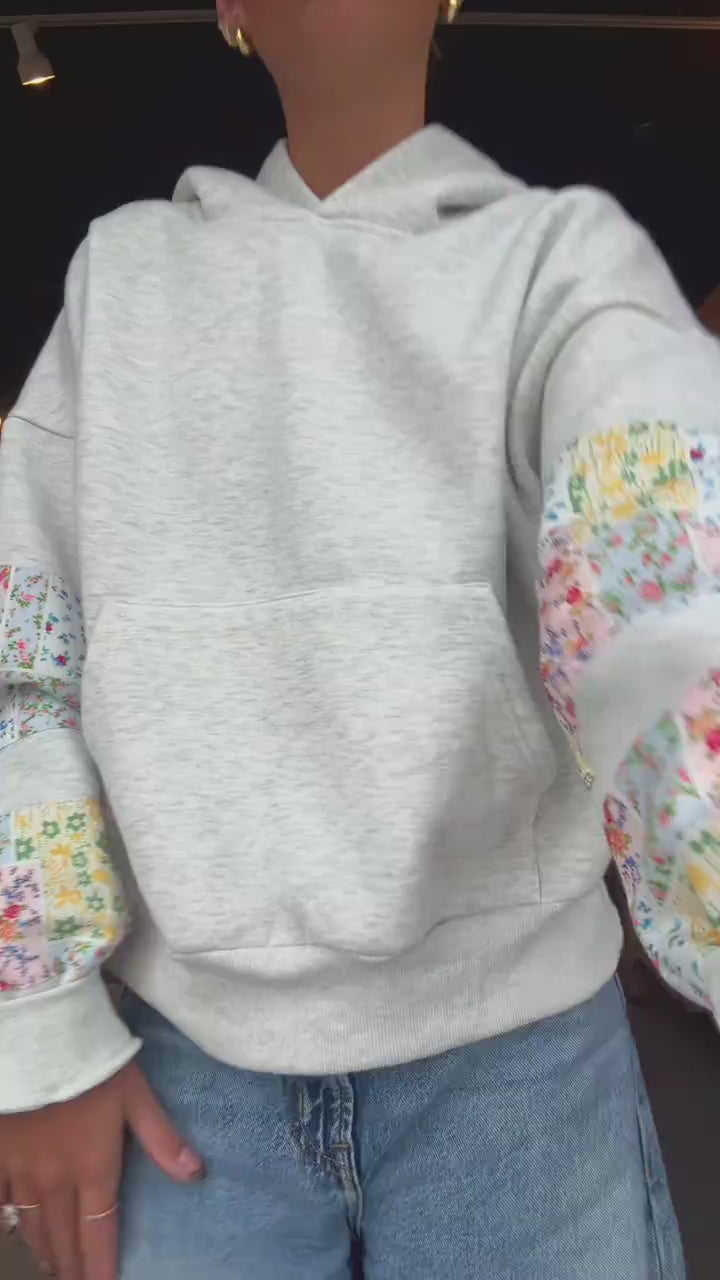 Profitez de 50 % de réduction sur le sweat à capuche fleuri Lovaana 💕